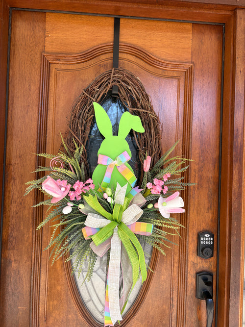 Bunny Grapevine Wreath