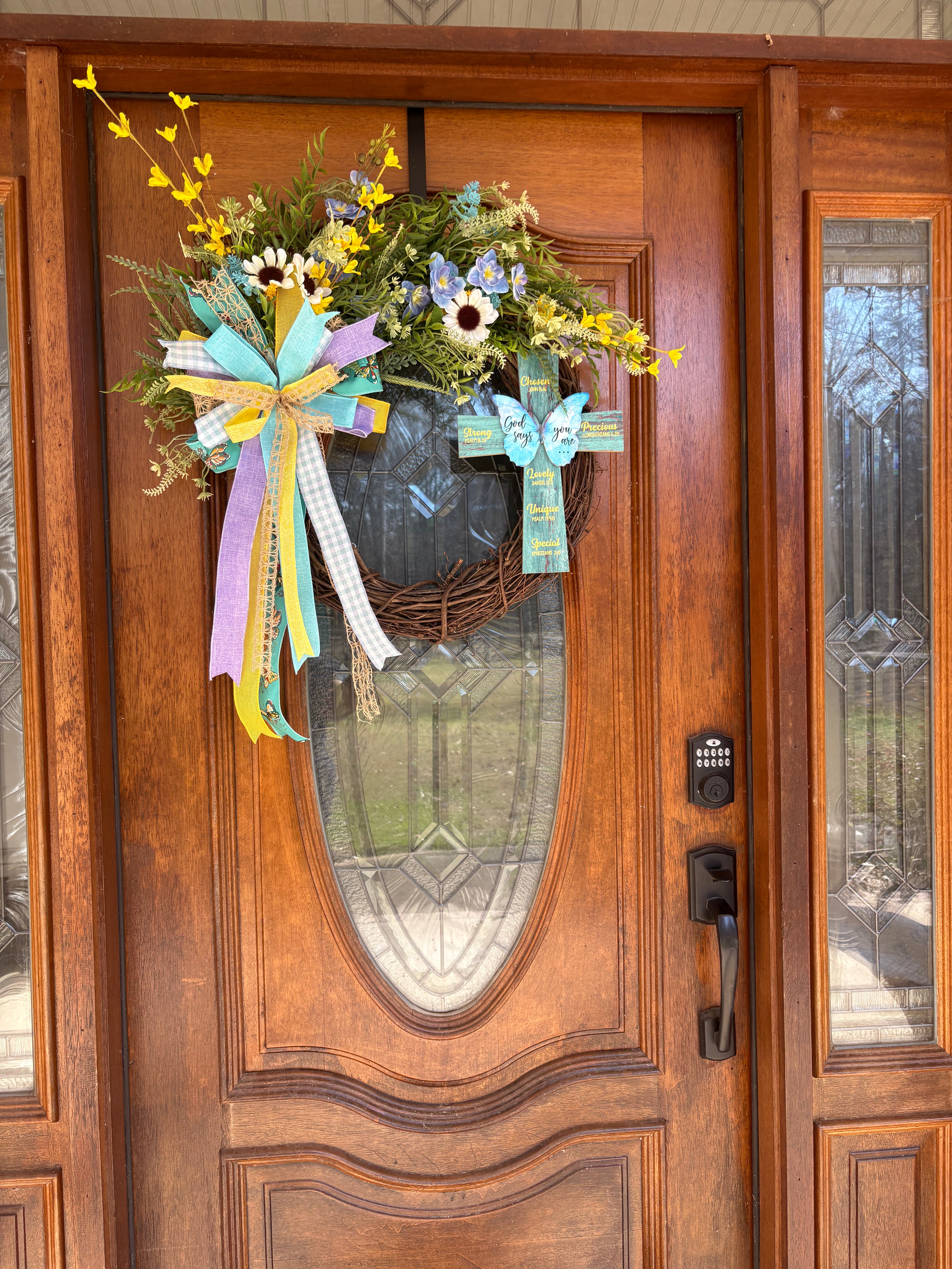 Cross Grapevine Wreath