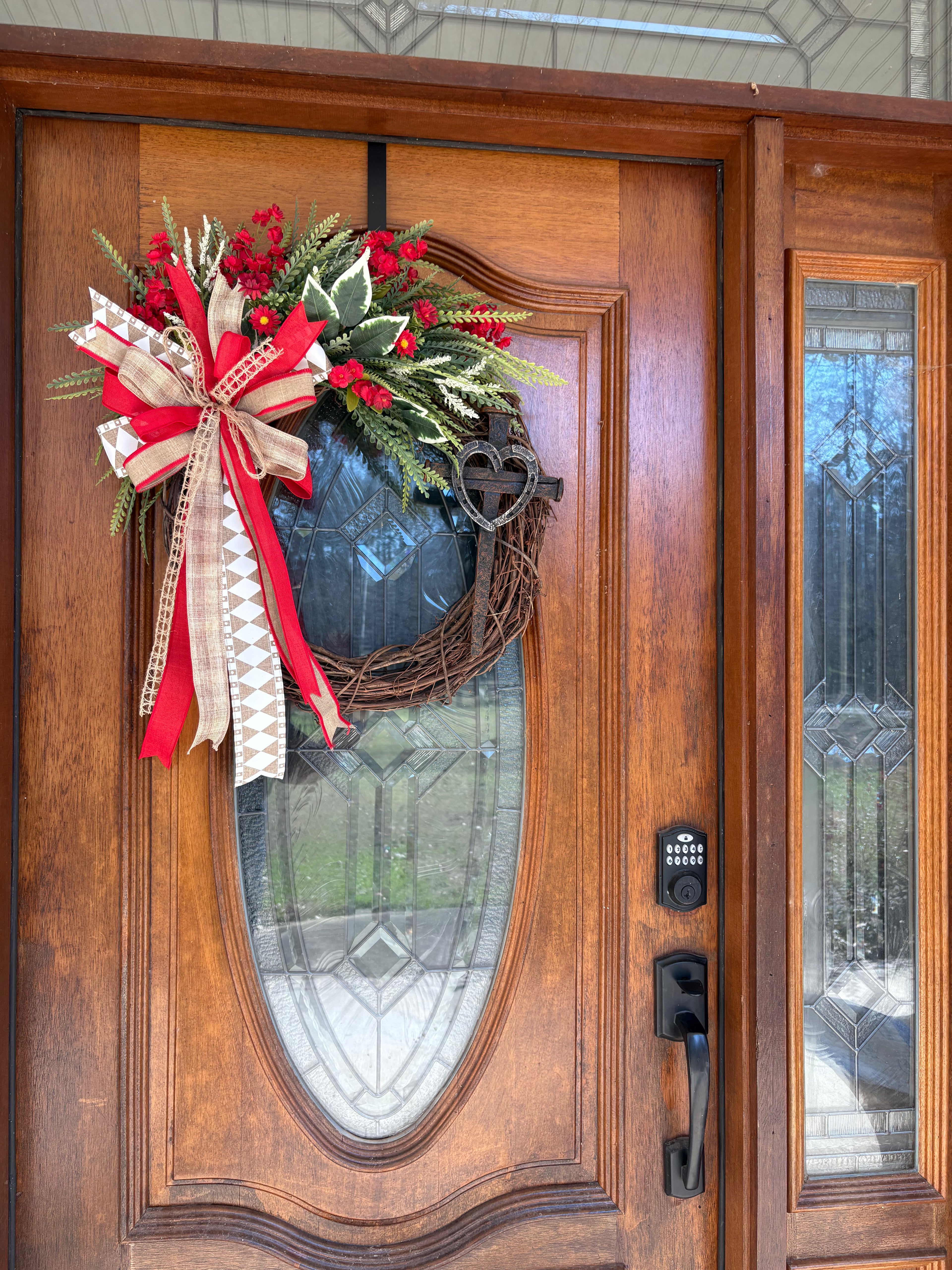 Old Rugged Cross Grapevine Wreath