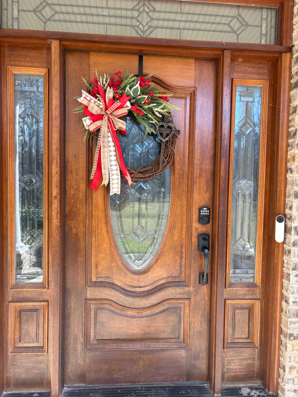 Old Rugged Cross Grapevine Wreath