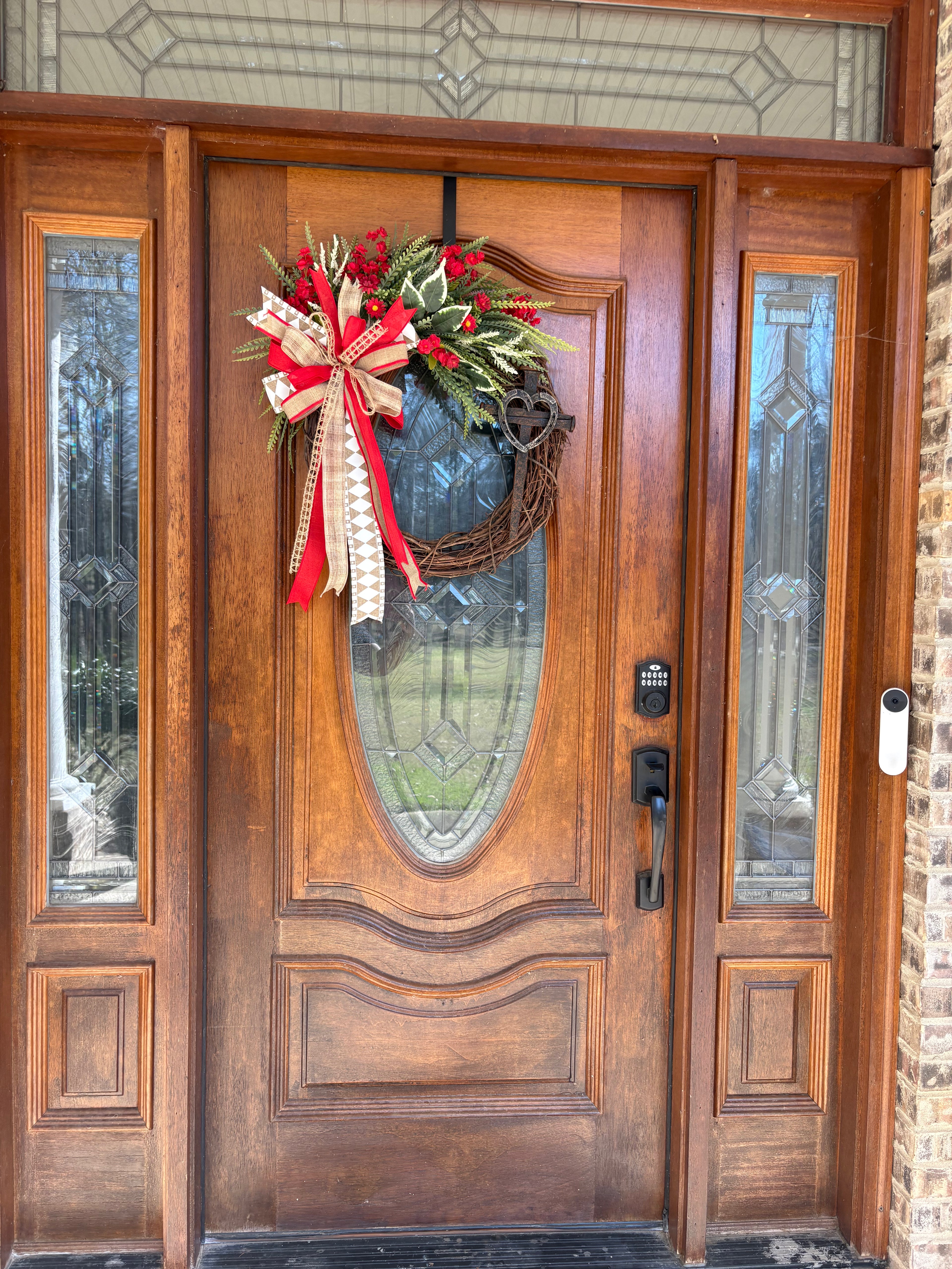 Old Rugged Cross Grapevine Wreath
